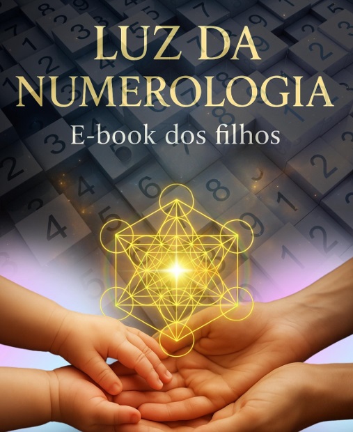 Capa do E-book Pais e Filhos - Luz da Numerologia